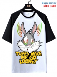 Bugs Bunny Anime raglan sleeve...