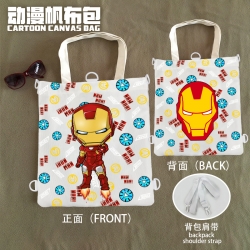 Iron Man Anime Canvas Bag Shou...