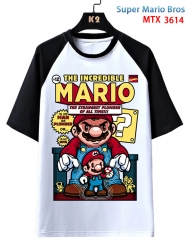 Super Mario Anime raglan sleev...