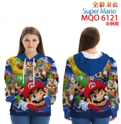 Super Mario Long Sleeve Hooded...