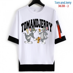 Tom and Jerry Cotton Crew Neck...