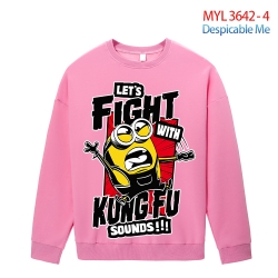 Despicable Me Cotton round neck long sleeved sweater from S to 4XL MYL-3642-4