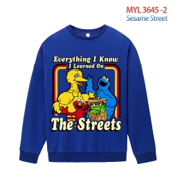 sesame street Cotton round neck long sleeved sweater from S to 4XL  MYL-3645-2