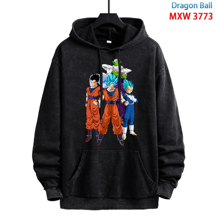 DRAGON BALL Anime peripheral washing and worn-out pure cotton sweater from S to 3XL MXW-3773-1
