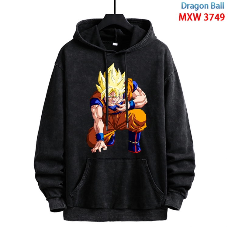 DRAGON BALL Anime peripheral washing and worn-out pure cotton sweater from S to 3XL MXW-3749-1