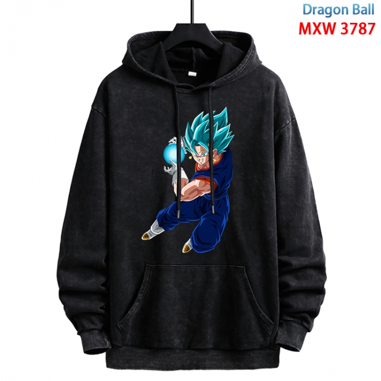 DRAGON BALL Anime peripheral washing and worn-out pure cotton sweater from S to 3XL MXW-3787-1