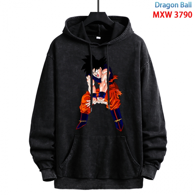 DRAGON BALL Anime peripheral washing and worn-out pure cotton sweater from S to 3XL MXW-3790-1