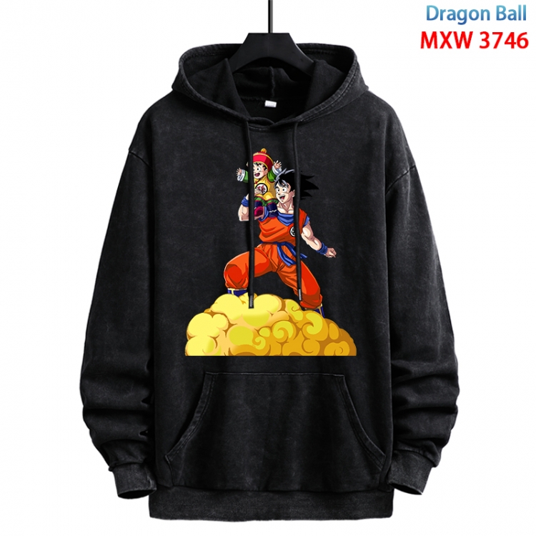DRAGON BALL Anime peripheral washing and worn-out pure cotton sweater from S to 3XL MXW-3746-1