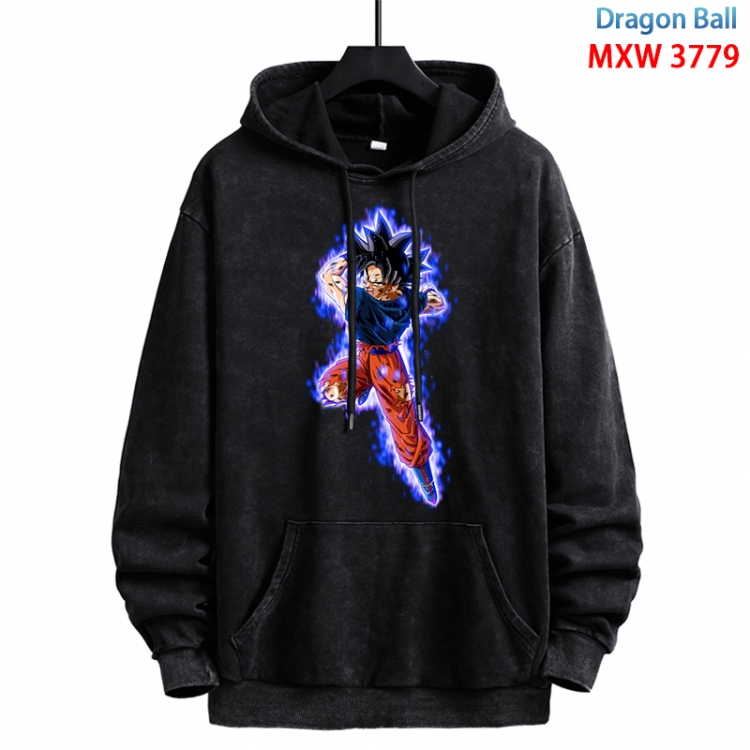 DRAGON BALL Anime peripheral washing and worn-out pure cotton sweater from S to 3XL  MXW-3779-1