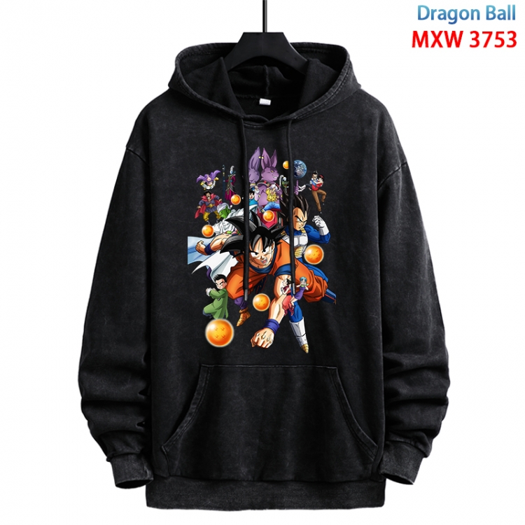 DRAGON BALL Anime peripheral washing and worn-out pure cotton sweater from S to 3XL MXW-3753-1