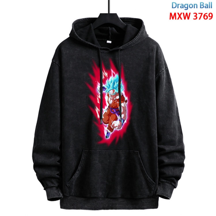 DRAGON BALL Anime peripheral washing and worn-out pure cotton sweater from S to 3XL MXW-3769-1