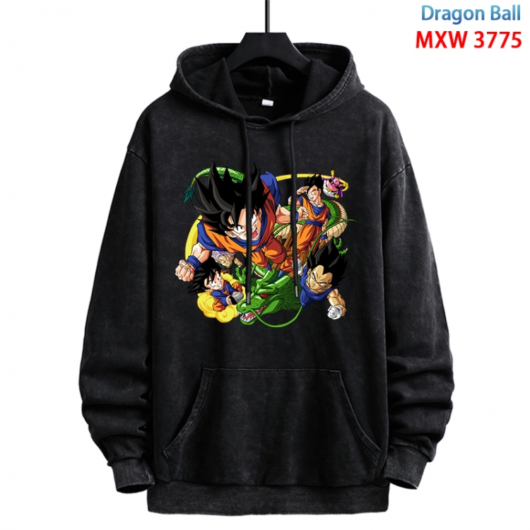 DRAGON BALL Anime peripheral washing and worn-out pure cotton sweater from S to 3XL MXW-3775-1