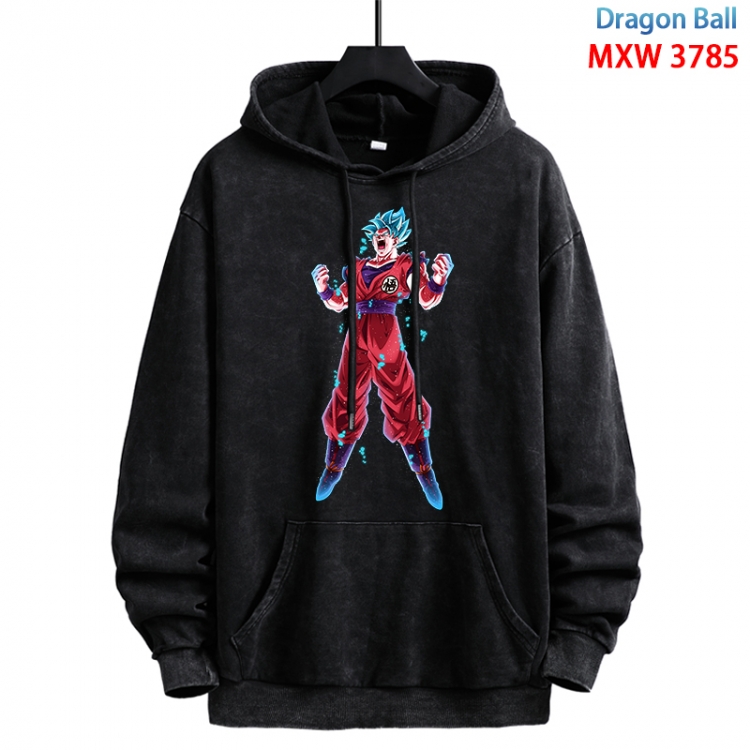 DRAGON BALL Anime peripheral washing and worn-out pure cotton sweater from S to 3XL MXW-3785-1