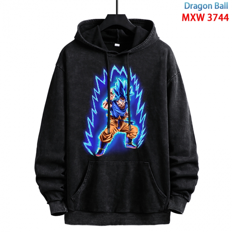 DRAGON BALL Anime peripheral washing and worn-out pure cotton sweater from S to 3XL MXW-3744-1