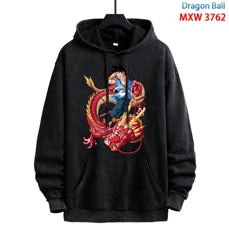 DRAGON BALL Anime peripheral washing and worn-out pure cotton sweater from S to 3XL MXW-3762-1