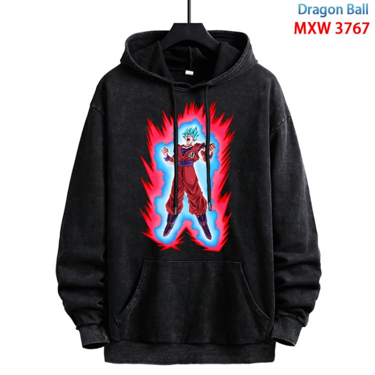 DRAGON BALL Anime peripheral washing and worn-out pure cotton sweater from S to 3XL MXW-3767-1