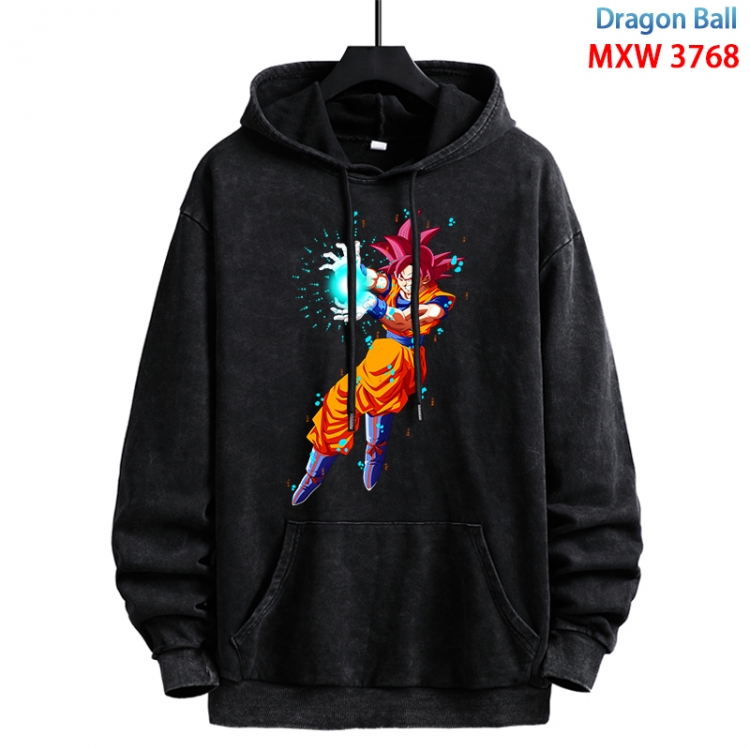 DRAGON BALL Anime peripheral washing and worn-out pure cotton sweater from S to 3XL  MXW-3768-1