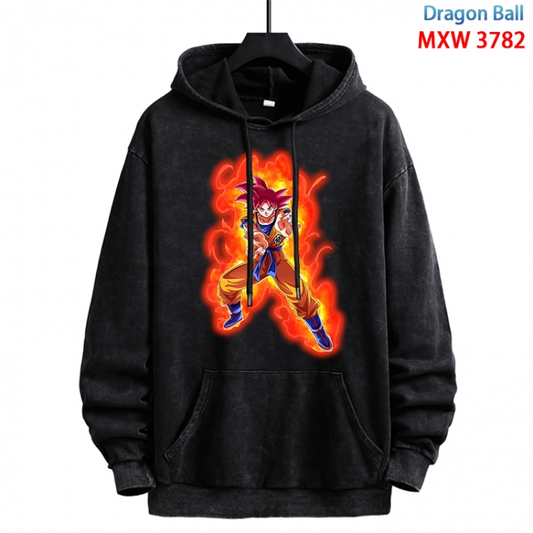 DRAGON BALL Anime peripheral washing and worn-out pure cotton sweater from S to 3XL MXW-3782-1