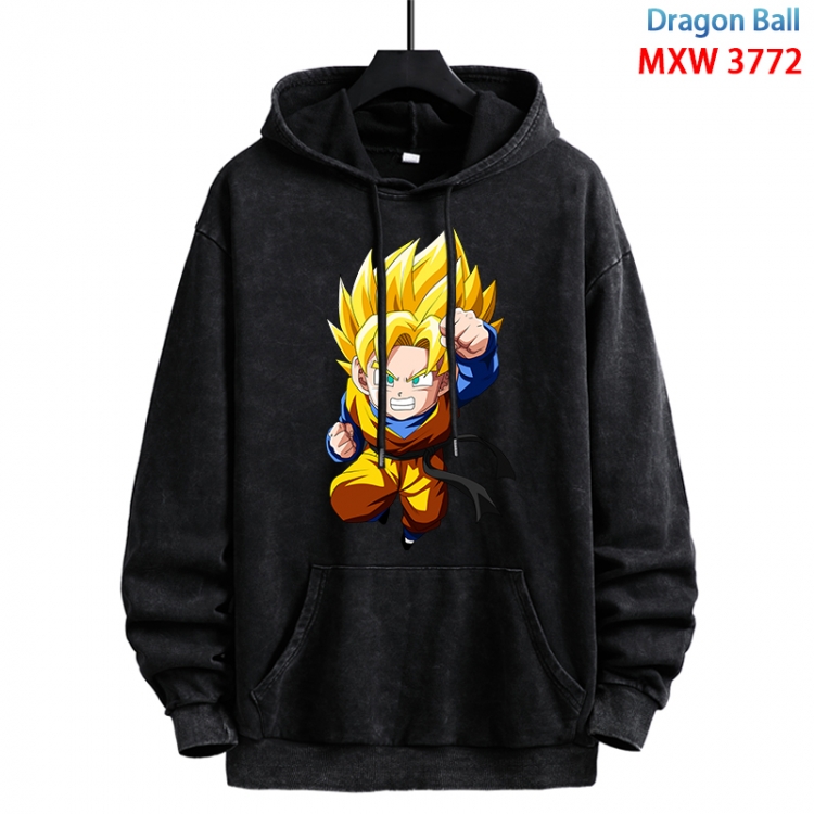 DRAGON BALL Anime peripheral washing and worn-out pure cotton sweater from S to 3XL  MXW-3772-1