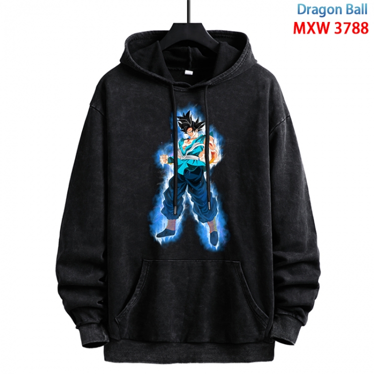 DRAGON BALL Anime peripheral washing and worn-out pure cotton sweater from S to 3XL MXW-3788-1