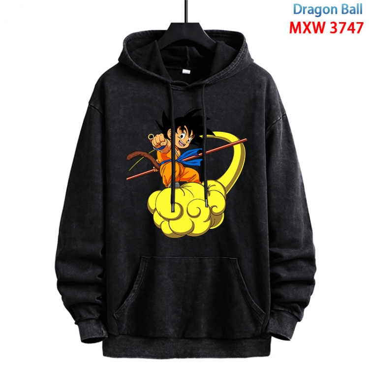DRAGON BALL Anime peripheral washing and worn-out pure cotton sweater from S to 3XL MXW-3747-1