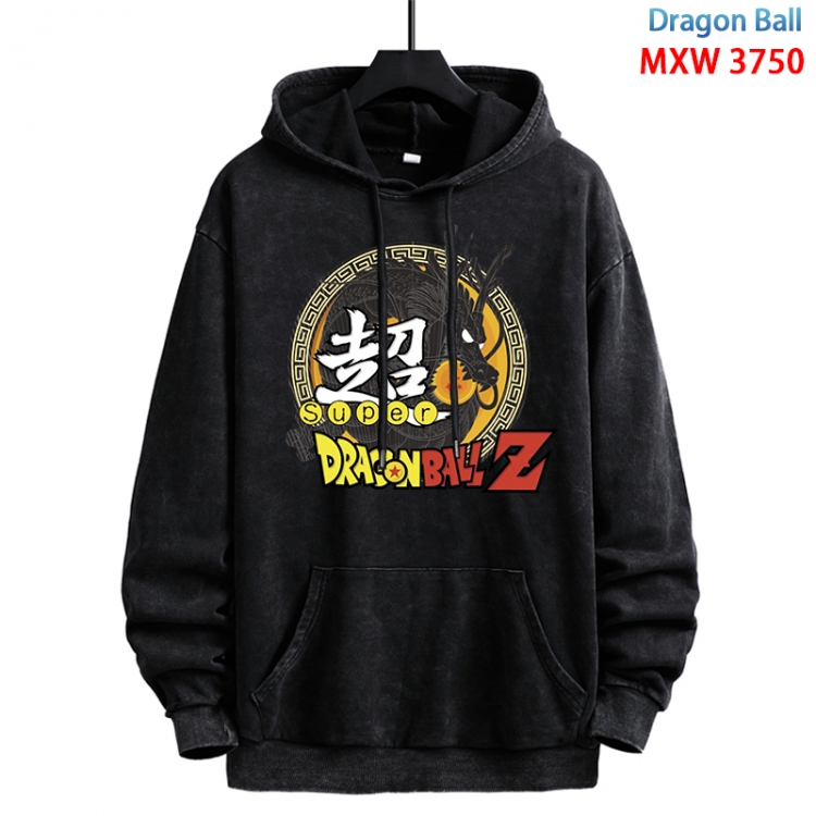 DRAGON BALL Anime peripheral washing and worn-out pure cotton sweater from S to 3XL MXW-3750-1