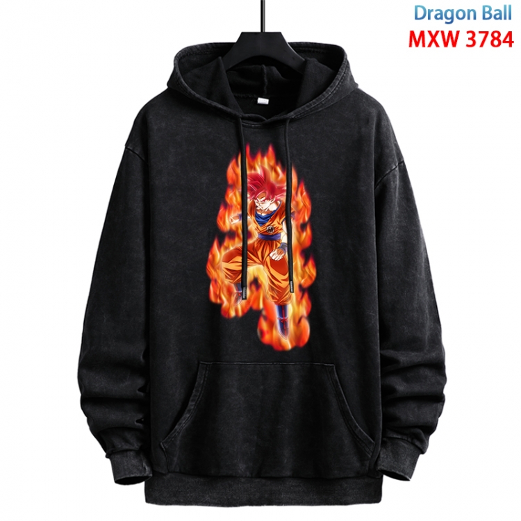 DRAGON BALL Anime peripheral washing and worn-out pure cotton sweater from S to 3XL  MXW-3784-1