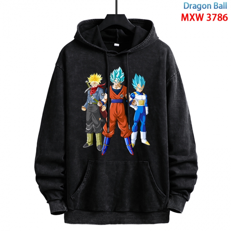 DRAGON BALL Anime peripheral washing and worn-out pure cotton sweater from S to 3XL  MXW-3786-1