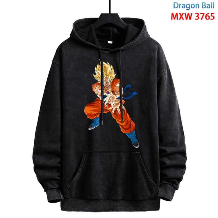 DRAGON BALL Anime peripheral washing and worn-out pure cotton sweater from S to 3XL  MXW-3765-1