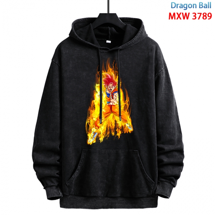 DRAGON BALL Anime peripheral washing and worn-out pure cotton sweater from S to 3XL MXW-3789-1
