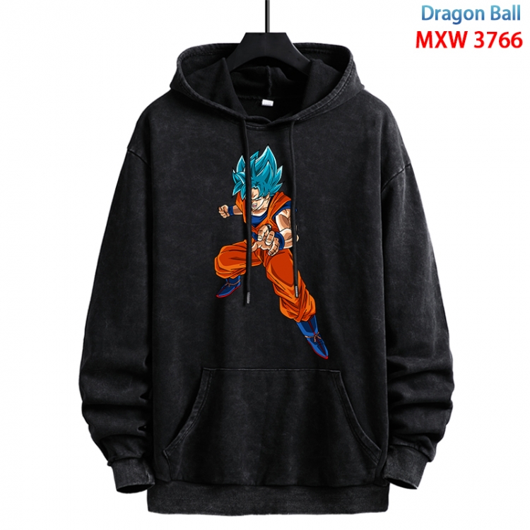 DRAGON BALL Anime peripheral washing and worn-out pure cotton sweater from S to 3XL MXW-3766-1
