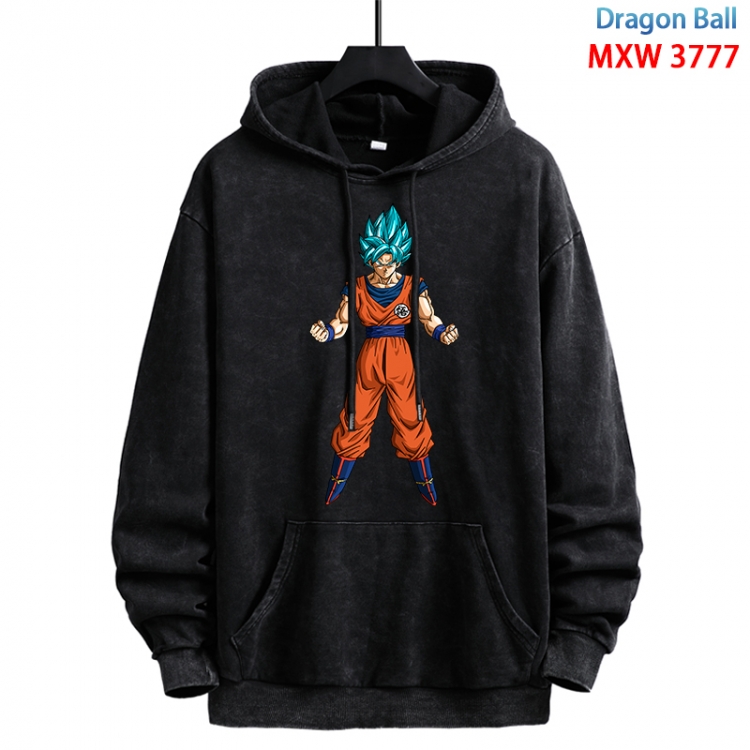 DRAGON BALL Anime peripheral washing and worn-out pure cotton sweater from S to 3XL  MXW-3777-1