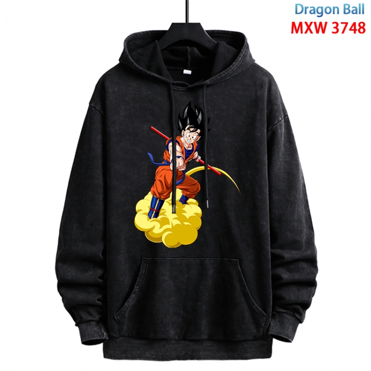 DRAGON BALL Anime peripheral washing and worn-out pure cotton sweater from S to 3XL  MXW-3748-1