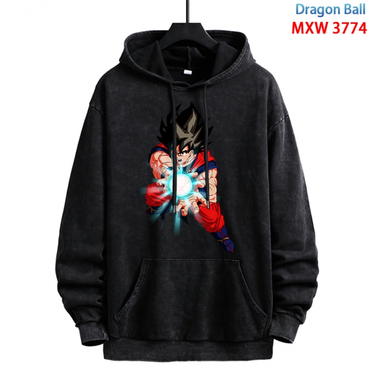 DRAGON BALL Anime peripheral washing and worn-out pure cotton sweater from S to 3XL MXW-3774-1