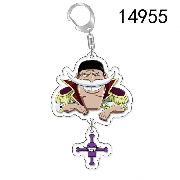 One Piece Anime Acrylic Keychain Charm price for 5 pcs 14955