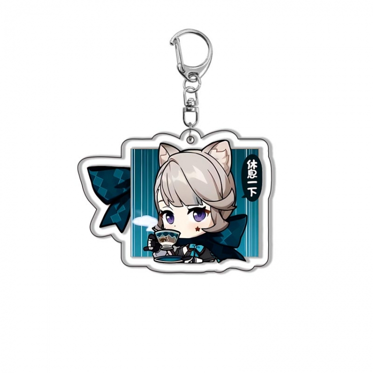 Genshin Impact Anime Acrylic Keychain Charm price for 5 pcs  1941Y