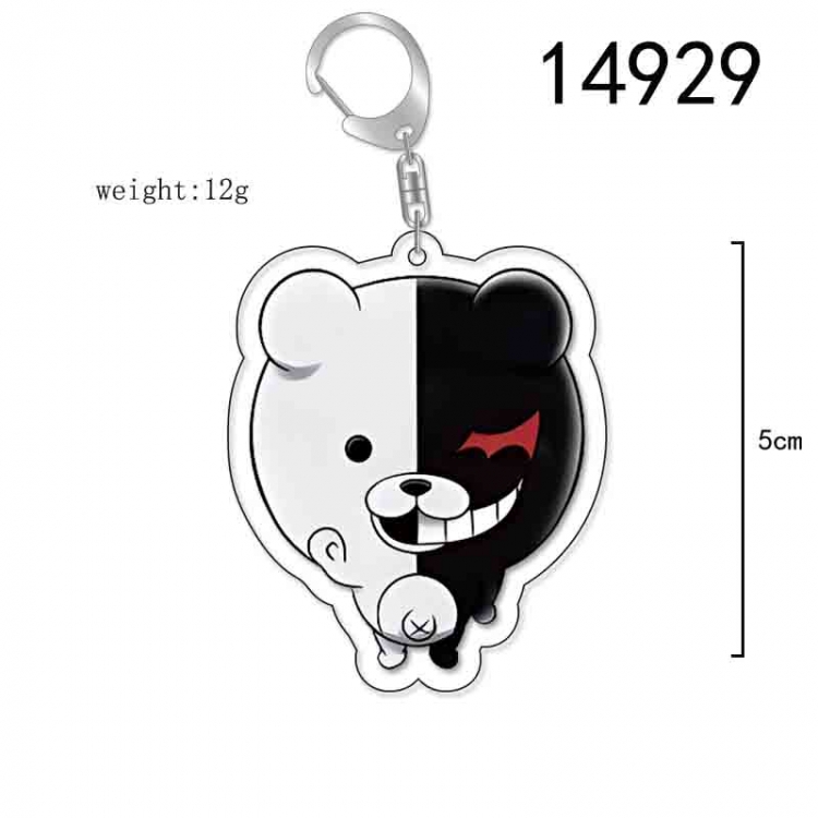 Dangan-Ronpa Anime Acrylic Keychain Charm price for 5 pcs 14929