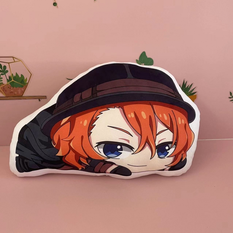 Bungo Stray Dogs Anime plush lying pillow, pillow, nap pillow