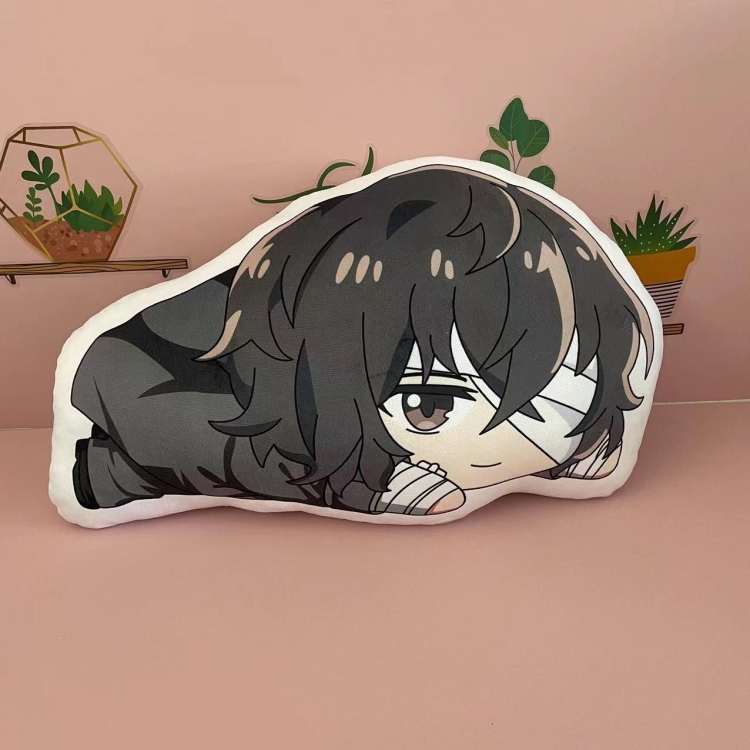 Bungo Stray Dogs Anime plush lying pillow, pillow, nap pillow