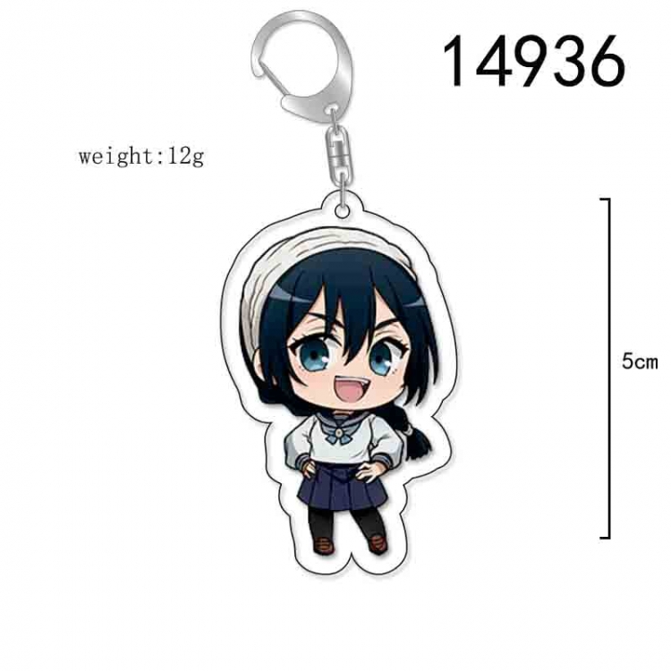 Jujutsu Kaisen Anime Acrylic Keychain Charm price for 5 pcs 14936