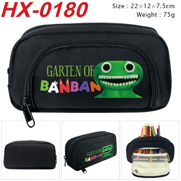 Garten of Banban Anime 3D pen bag with partition stationery box 20x10x7.5cm 75g  HX-0180