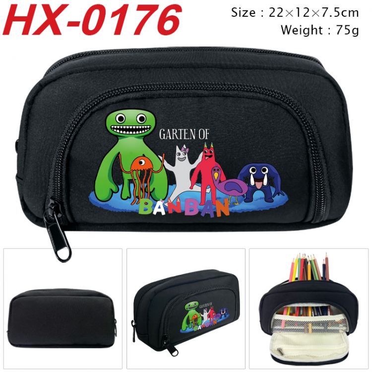 Garten of Banban Anime 3D pen bag with partition stationery box 20x10x7.5cm 75g HX-0176