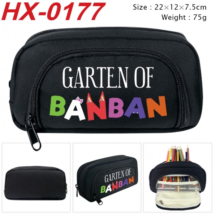 Garten of Banban Anime 3D pen bag with partition stationery box 20x10x7.5cm 75g  HX-0177