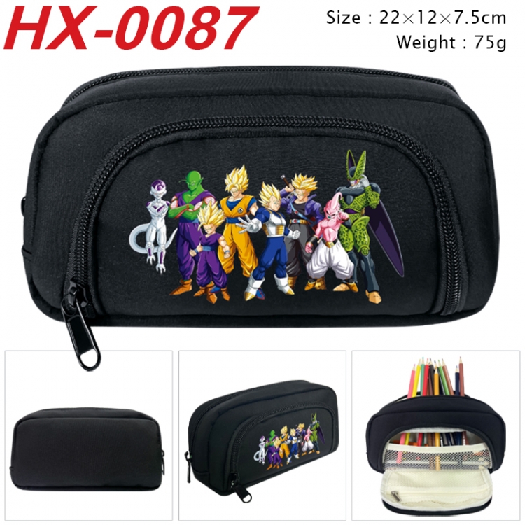 DRAGON BALL Anime 3D pen bag with partition stationery box 20x10x7.5cm 75g HX-0087
