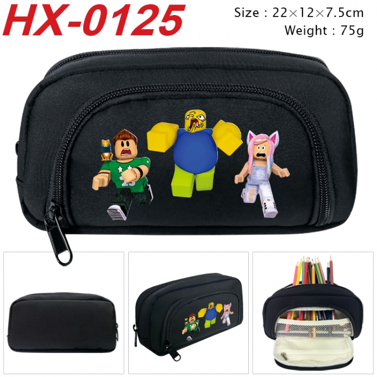 Roblox Anime 3D pen bag with partition stationery box 20x10x7.5cm 75g HX-0125