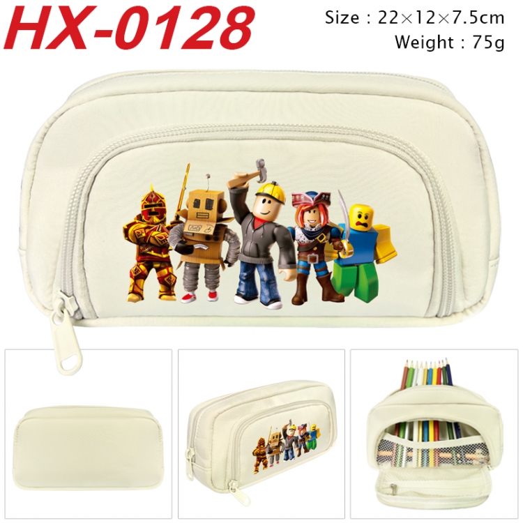 Roblox Anime 3D pen bag with partition stationery box 20x10x7.5cm 75g HX-0128