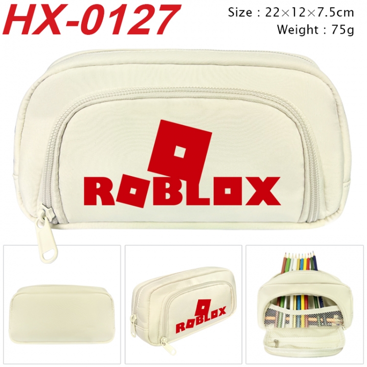 Roblox Anime 3D pen bag with partition stationery box 20x10x7.5cm 75g HX-0127