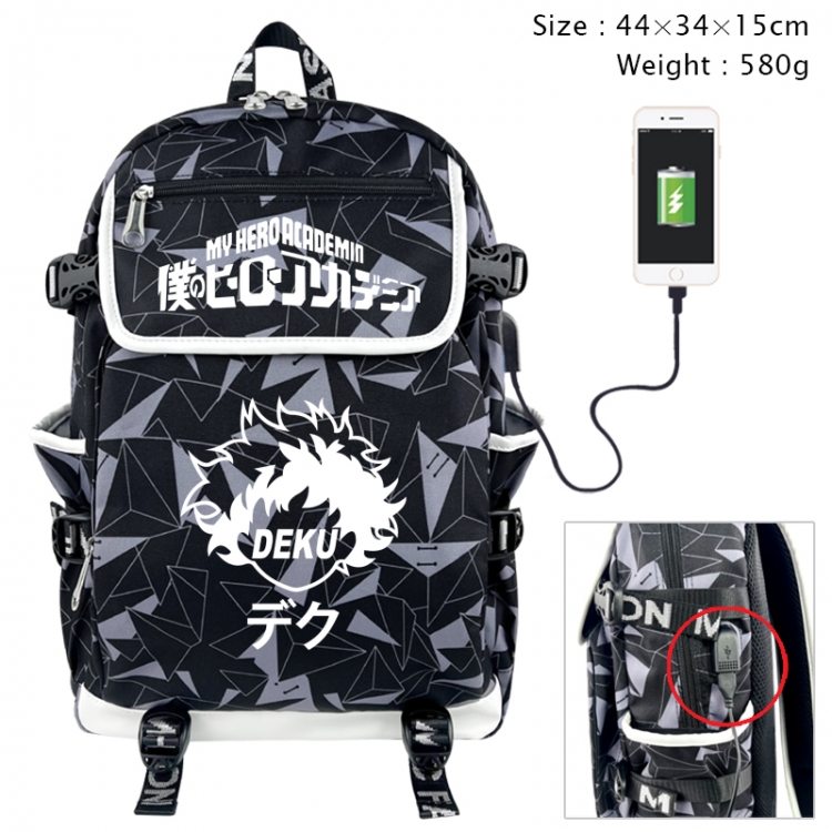 My Hero Academia Anime 3D pen bag with partition stationery box 20x10x7.5cm 75g