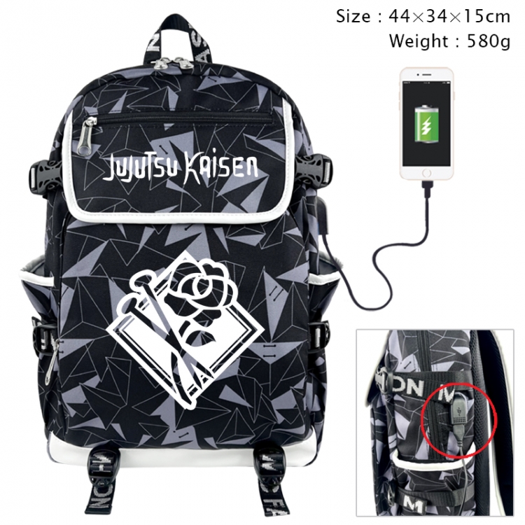 Jujutsu Kaisen Anime 3D pen bag with partition stationery box 20x10x7.5cm 75g