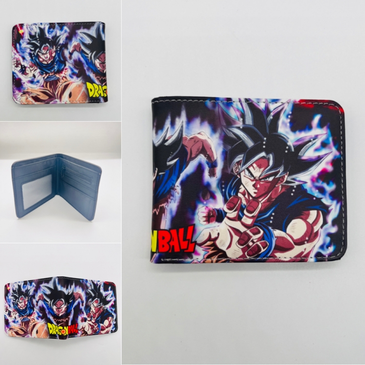 DRAGON BALL Full color Two fold short card case wallet 11X9.5CM